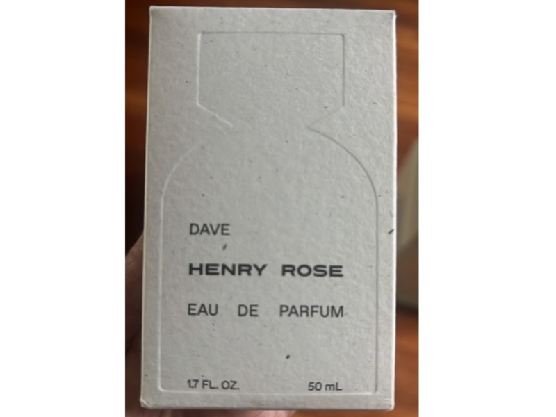 Henry Rose Eau De Parfum, Dave, 1.7 fl oz/50 mL
