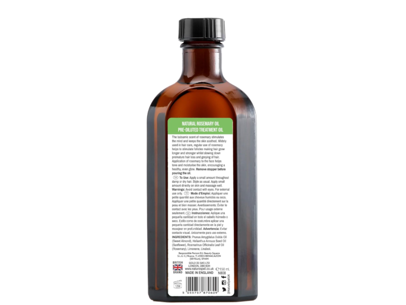 Nature Spell Rosemary Oil, 5.07 fl oz/150 mL