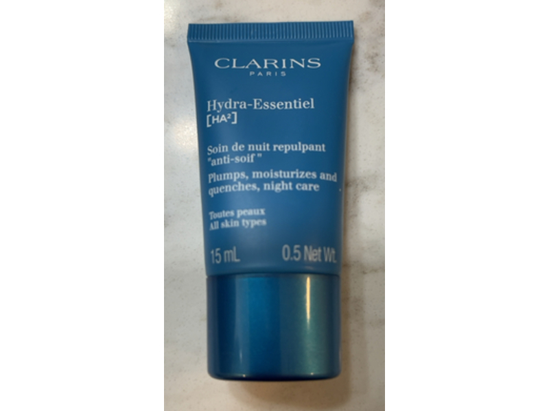 Clarins Hydra-Essentiel [HA²] Plumping Night Cream, 0.5 oz/15 mL