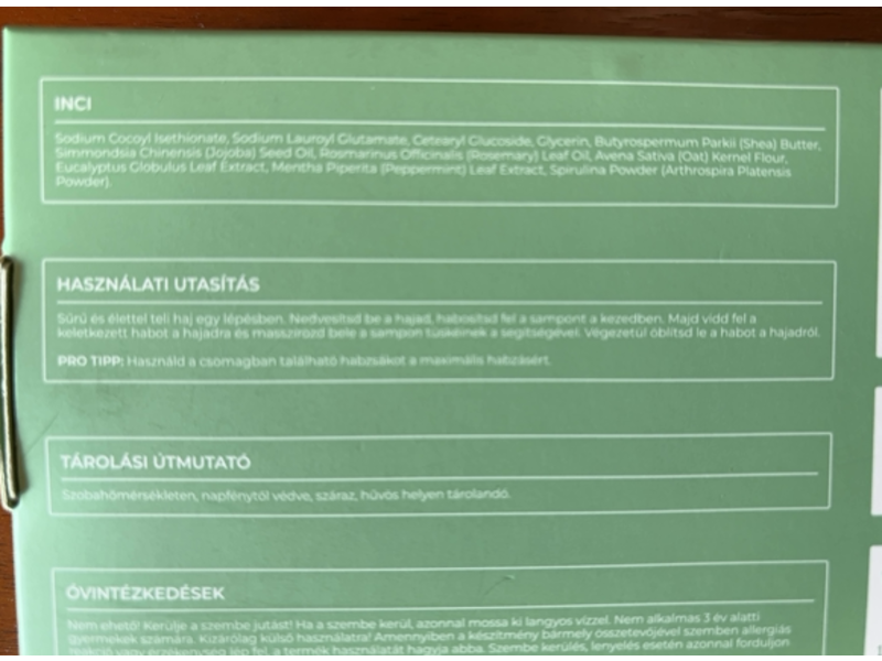 Khloe Anti-Hair Fall Shampoo Bar, 90 g