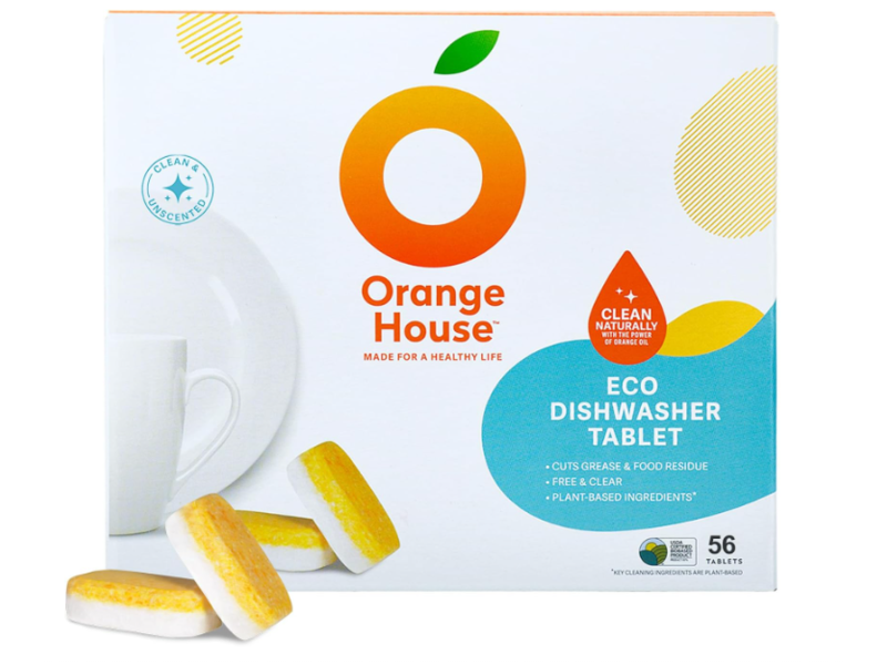 Orange House Eco Dishwasher Tablet, 56 Count