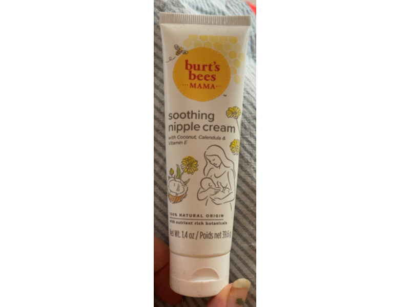 Burt's Bees Mama Soothing Nipple Cream with Coconut, Calendula & Vitamin E, 1.4 oz/39.6 g
