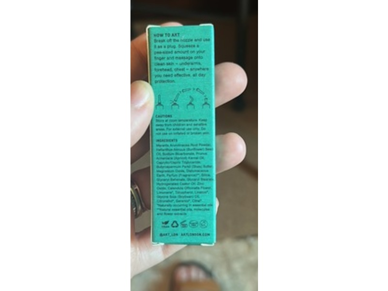 AKT The Deodorant Balm SC.04 Ext. Halcyon Summers, 0.17 oz/5 mL