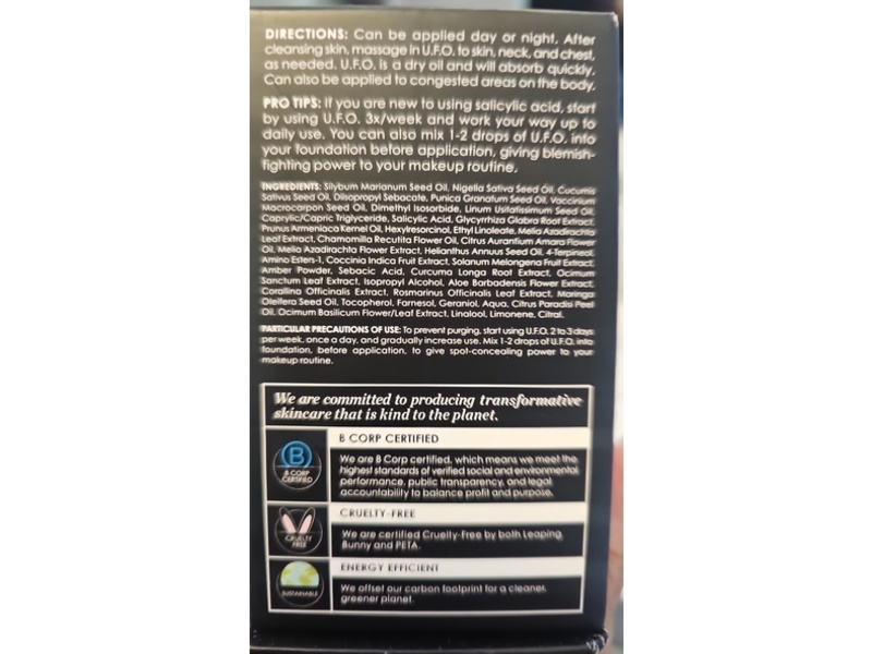 Sunday Riley U.F.O Ultra-Clarifying Face Oil, 1.18 fl oz/35 mL