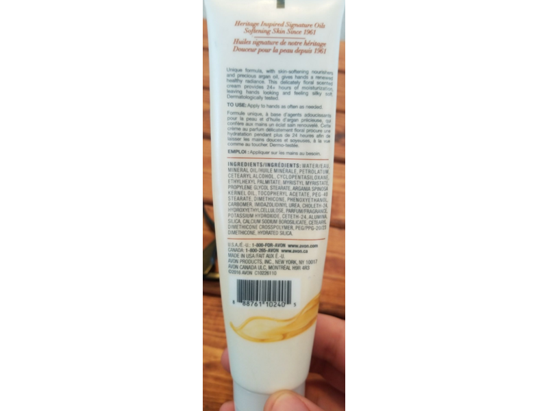 Avon Skin So Soft Radiant Moisture Replenishing Hand Cream, 3.4 fl oz/100 ml