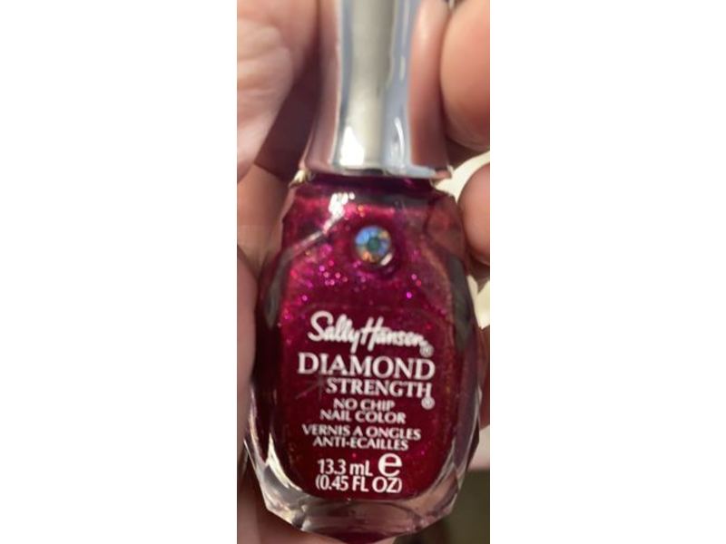 Sally Hansen Diamond Strength Nail Color, Engagement Bling, 0.45 fl oz/13.3 mL