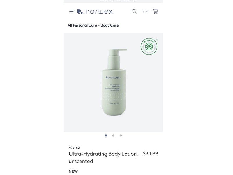 Norwex Ultra-Hydrating Body Lotion, 6 fl oz/175 mL