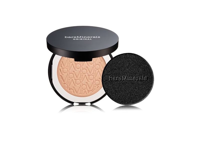 bareMinerals Original Pressed Powder Foundation, Light 08, SPF 15, 0.3 oz/9 g