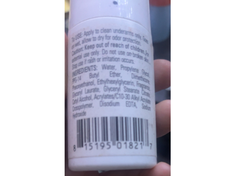 Power Stick Roll On Deodorant, Timber Musk, 1.8 fl oz/53 mL, Pack Of 6