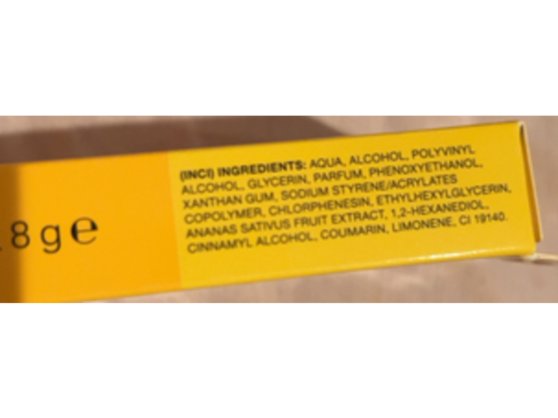 Sence Face Mask Peel - Off, Sumptous Pineapple, 8 g