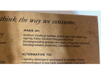 ZWS Essentials Laundry Detergent Sheets, Unscented, 60 Loads, 4 oz/125 g - Image 4