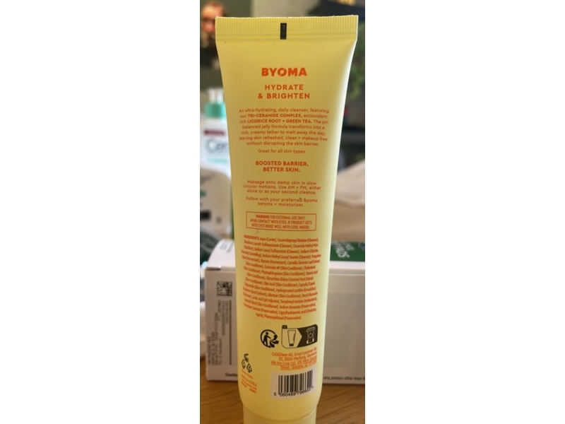 Byoma Creamy Jelly Cleanser, 2.02 fl oz /60 mL