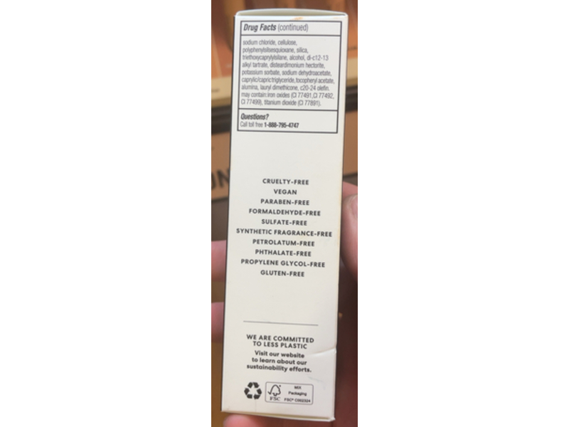 Bareminerals Barepro Skin - Perfecting Matte Liquid Foundation, Medium 35 Neutral, 1 fl oz/30 mL