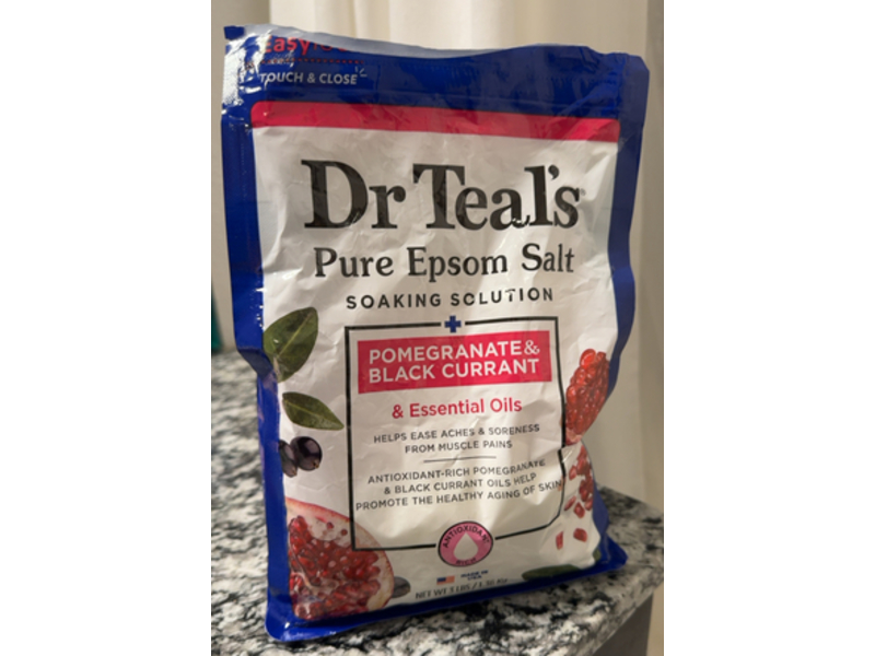 Dr Teal's Pure Epsom Salt, Pomegranate & Black Currant, 1.36 kg