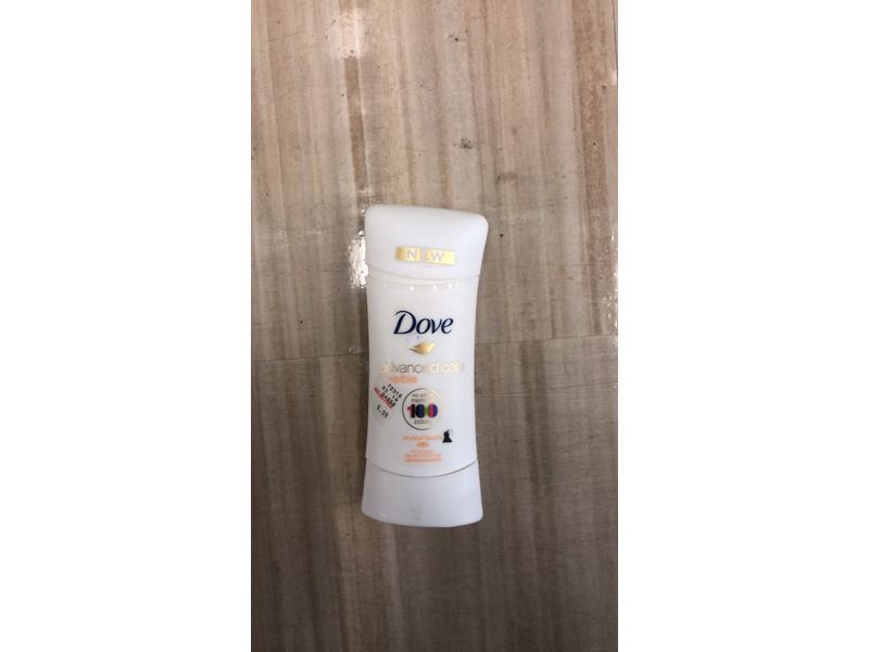 Dove Advanced Care Invisible Antiperspirant, Crystal Touch, 2.6 oz (Pack of 2)