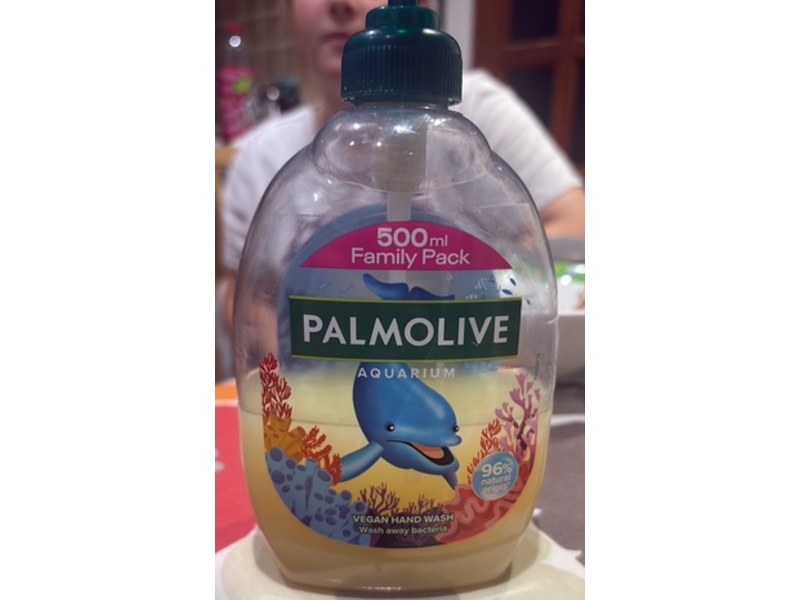Palmolive Vegan Hand Wash, Aquarium, 500 mL