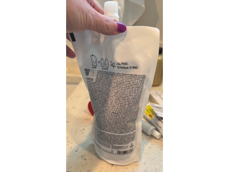 Davines Love Smoothing Shampoo Refill, 16.9 fl oz/500 mL