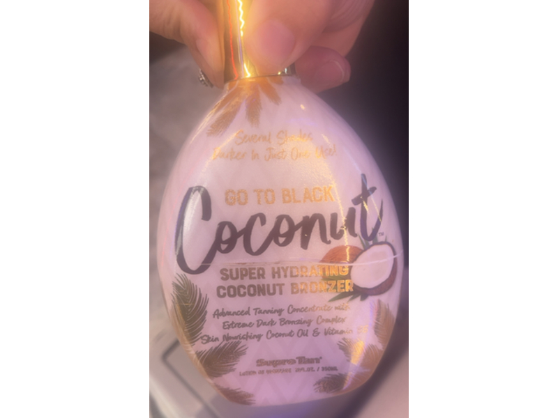 Supre Tan Go To Super Hydrating Bronzer, Black Coconut, 12 fl oz/350 mL