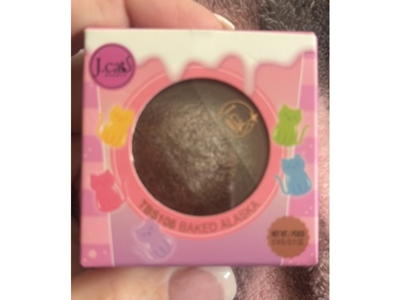 J Cat Triple Crown Eyeshadow, 108 Baked Alaska
