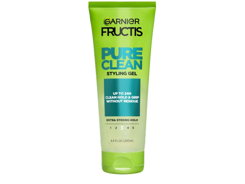 Garnier Fructis Pure Clean Styling Gel, 6.8 fl oz/200 mL