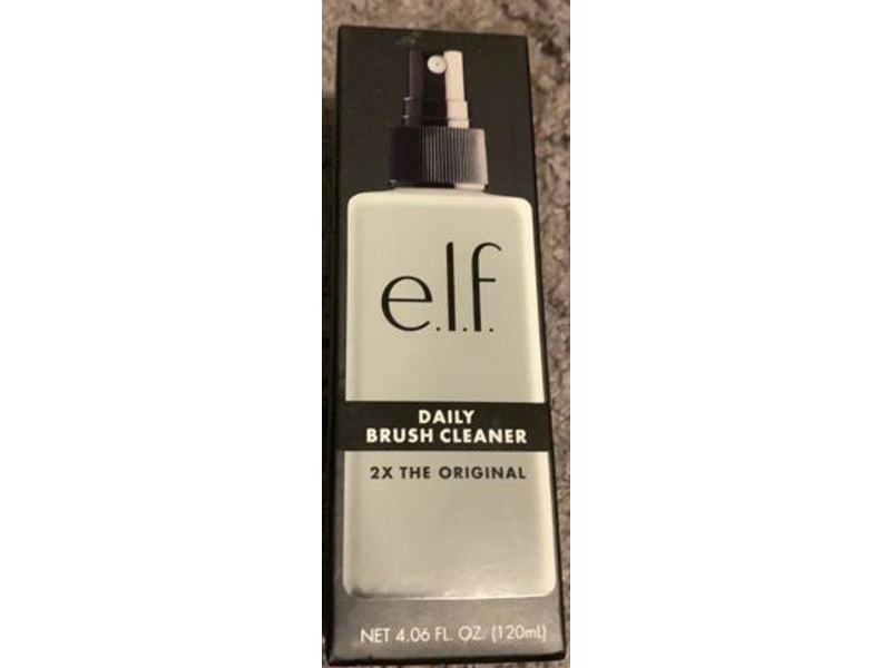 E.l.f Cosmetics Daily Brush Cleaner, 2x The Original, 4.06 fl oz/120 mL