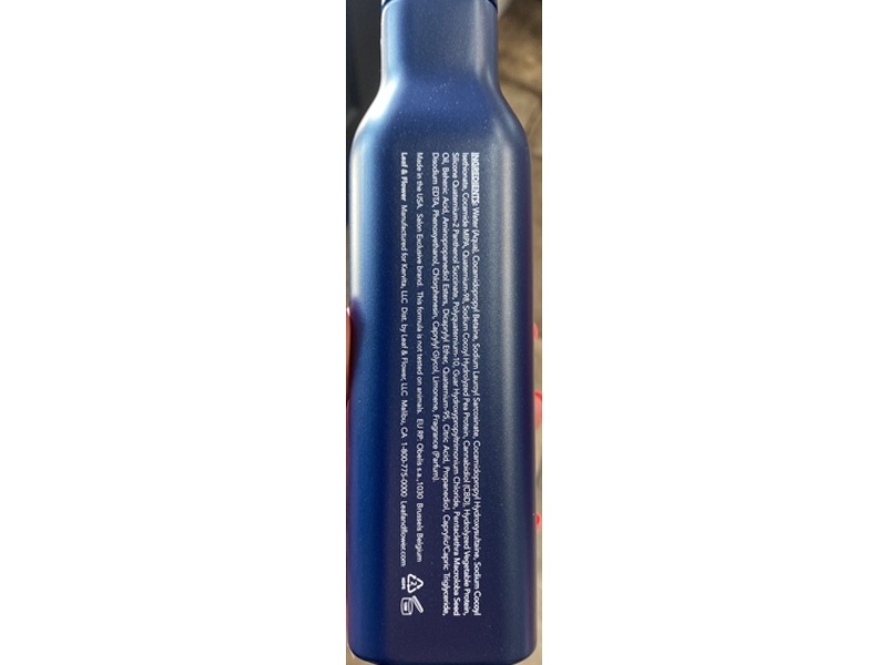 Leaf & Flower Instant Damage Correction Shampoo, 12 fl oz/350 mL