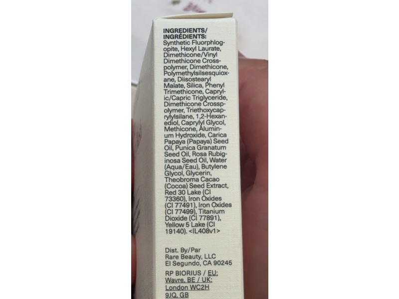 Rare Beauty Soft Pinch Blush Mat Effect Cocon, Happy, 0.22 oz/6.4 g