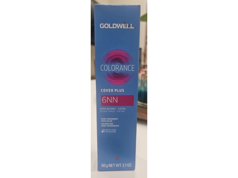 Goldwell Colorance Cover Plus Demi-Permanent Hair Color, 6NN, 2.1 oz/60 g