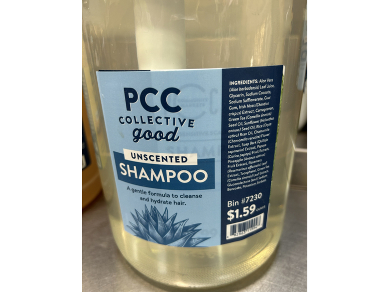 PCC Collective Good Shampoo, Unscented