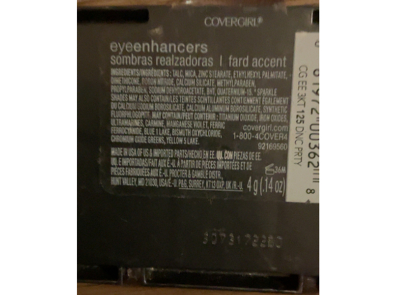 CoverGirl Eye Enhancers 3 Kit Shadow, Dance Party 125, 0.14 oz/4 g