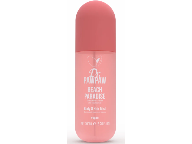 Dr. Pawpaw Body & Hair Mist, Beach Paradise, 6.76 fl oz/200 mL