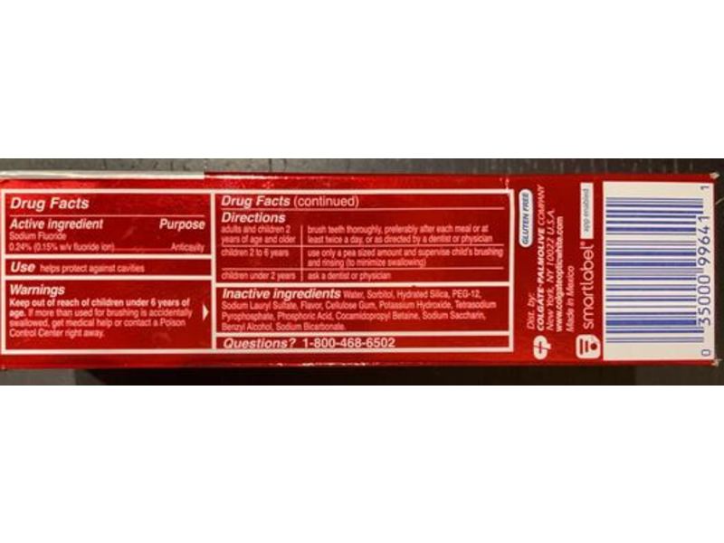 Colgate Optic White Stain Fighter, Baking Soda, 4.2 oz/119 g