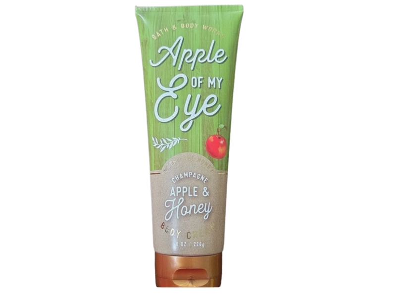 Bath & Body Works Apple Of My Eye Body Cream, Apple & Honey, 8 oz/226 g