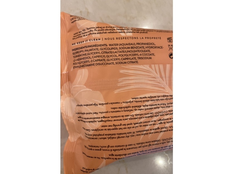 Honest Beauty Makeup Remover Facial Wipes, 30 Count