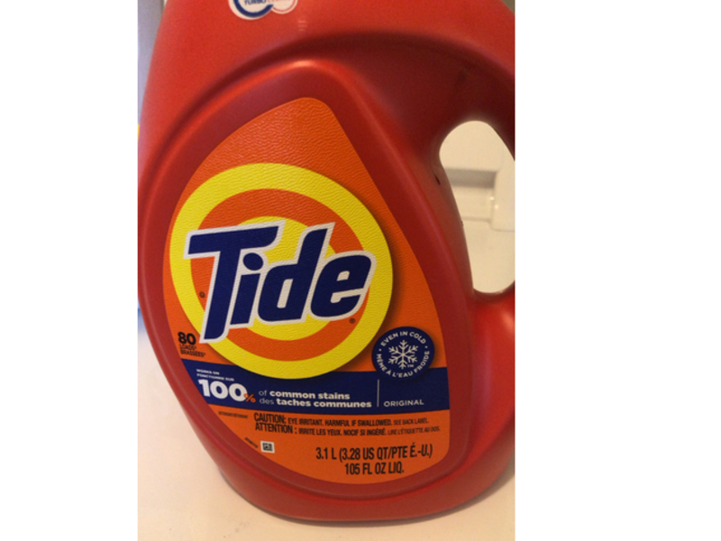 Tide Liquid Laundry Detergent, Original, 80 Loads, 105 fl oz/3.1 L