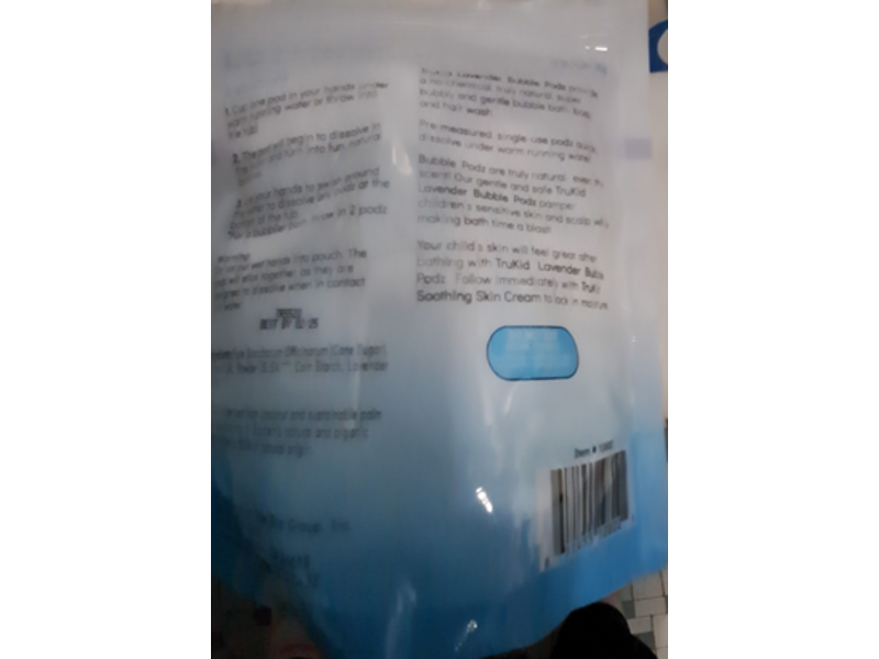 TruKid Bubble Pods, Lavender, 24 Pods