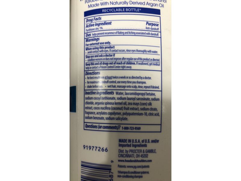 Head & Shoulders Supreme Scalp & Hair Shampoo, Detox & Hydrate, 11.8 fl oz/350 mL, Pack Of 2