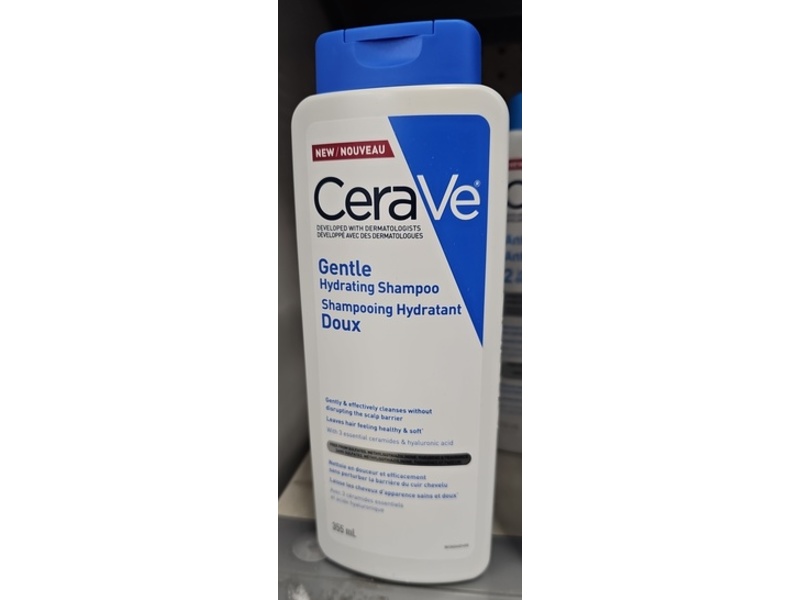 CeraVe Gentle Hydrating Shampoo, 355 mL