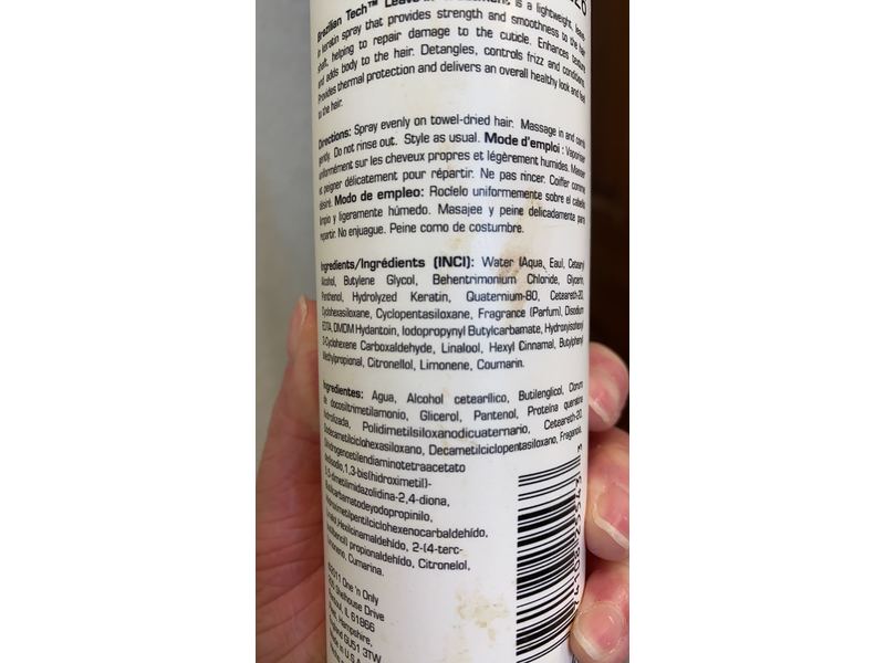 One 'N Only Keratin Brazilian Tech Leave-In Treatment, 8 fl oz / 237 mL