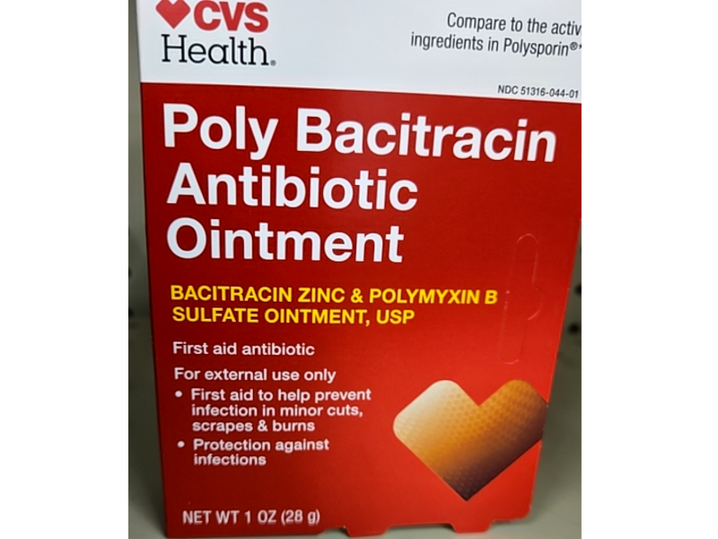 CVS Health Poly Bacitracin Antibiotic Ointment, 1 oz/28 g