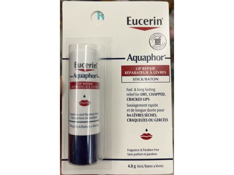 Eucerin Aquaphor Lip Repair, 4.8 g