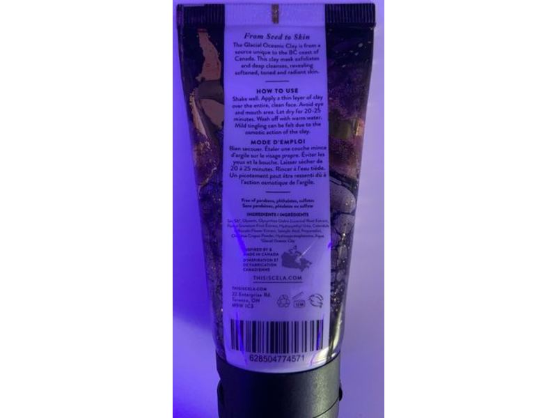 Cela Masque De Glacier Clay Mask, 2.5 oz/75 mL