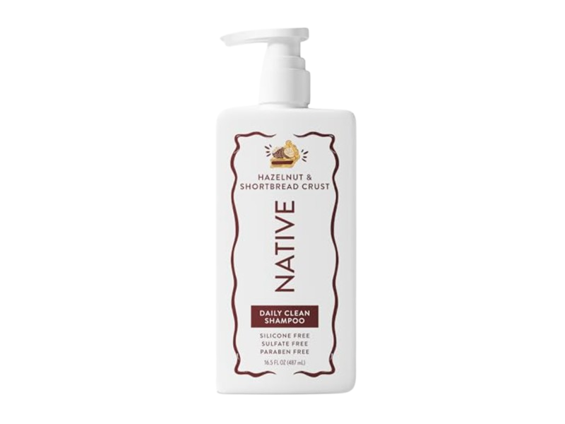 Native Daily Clean Shampoo, Hazelnut & Shortbread Crust, 16.5 fl oz/487 mL