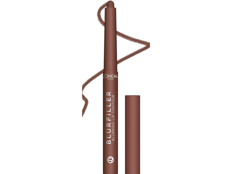 L'Oreal Blurfiller Blurring Lip Contour, Mocha Mousse, 0.21 oz