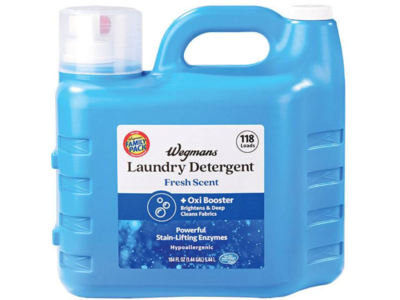 Wegmans Laundry Detergent, Fresh Scent, 118 Loads, 184 fl oz/5.44 L