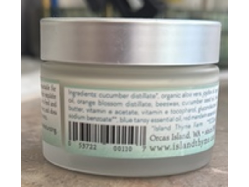 Island Thyme Cucumber Blue Tansy Buttercream, Cucumber Seed & Argan, 50 mL