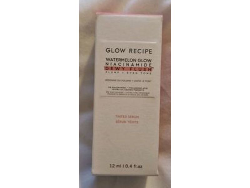 Glow Recipe Watermelon Glow Dewy Flush Tinted Serum, Watermelon Flush, 0.4 fl oz/12 mL