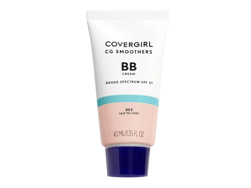 CoverGirl Smoothers BB Cream, SPF 21, 805 Fair To Light, 1.35 fl oz/40 mL