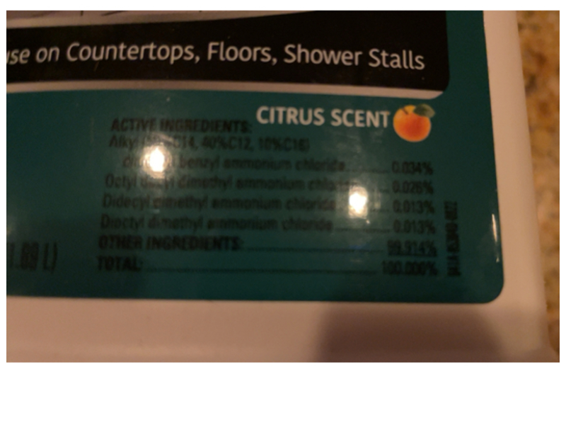 Weiman Disinfecting Granite & Stone Clean & Shine Refill, Citrus Scent, 64 fl oz/1.89 L