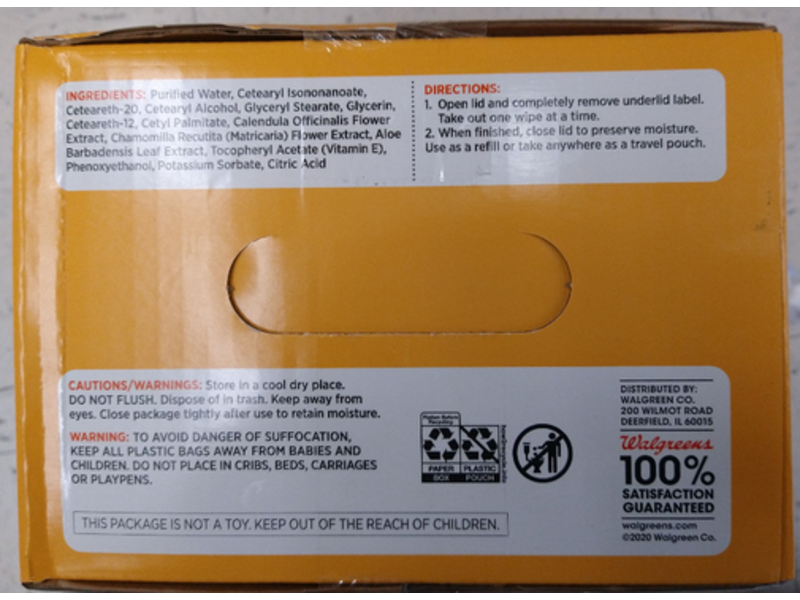 Walgreens Well Beginnings Hypoallergenic Sensitive Wipes, 360 Wipes